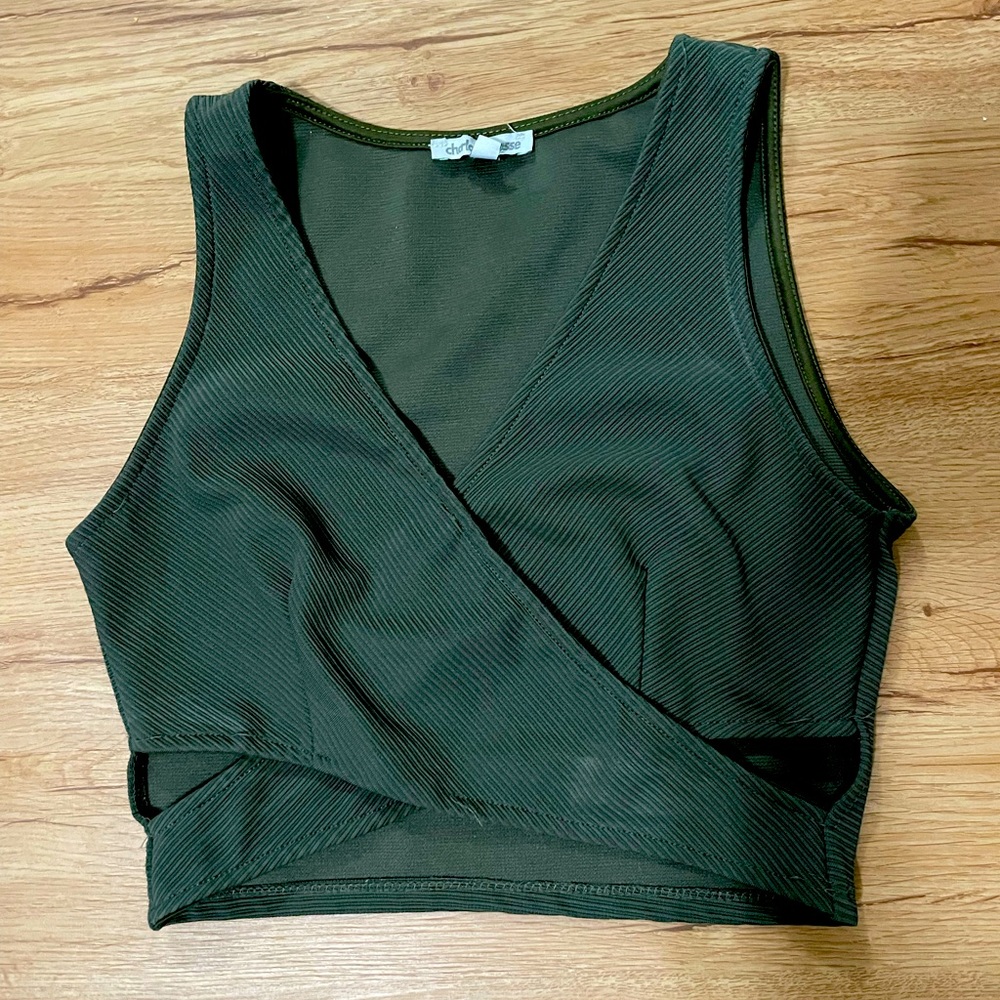 charlotte russe crop top